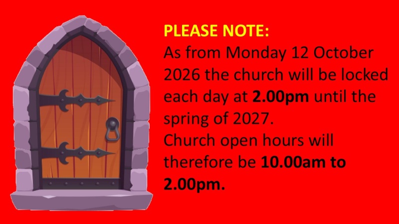 Church shut