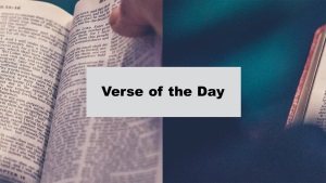 Verse of the day: